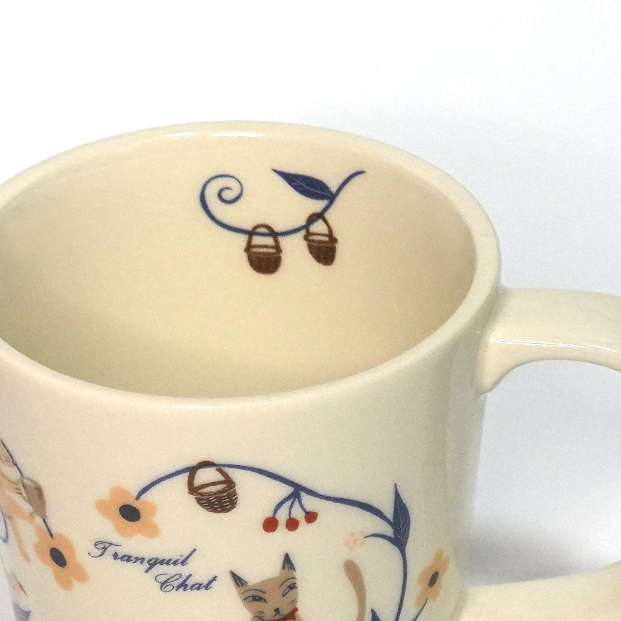 ゼルポティエ シンジカトウ の イラストがかわいい美濃焼マグカップ 320ml 日本製 Shinzi katoh