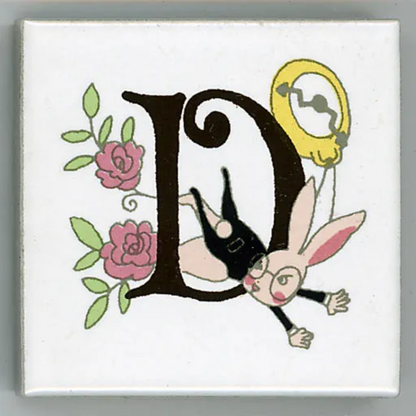 ゼルポティエ アルファベットタイル アリス 45mm シンジカトウ ShinziKatoh 45角