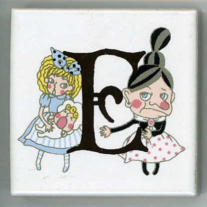 ゼルポティエ アルファベットタイル アリス 45mm シンジカトウ ShinziKatoh 45角