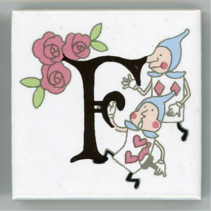 ゼルポティエ アルファベットタイル アリス 45mm シンジカトウ ShinziKatoh 45角