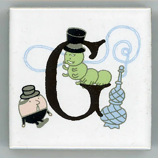 ゼルポティエ アルファベットタイル アリス 45mm シンジカトウ ShinziKatoh 45角