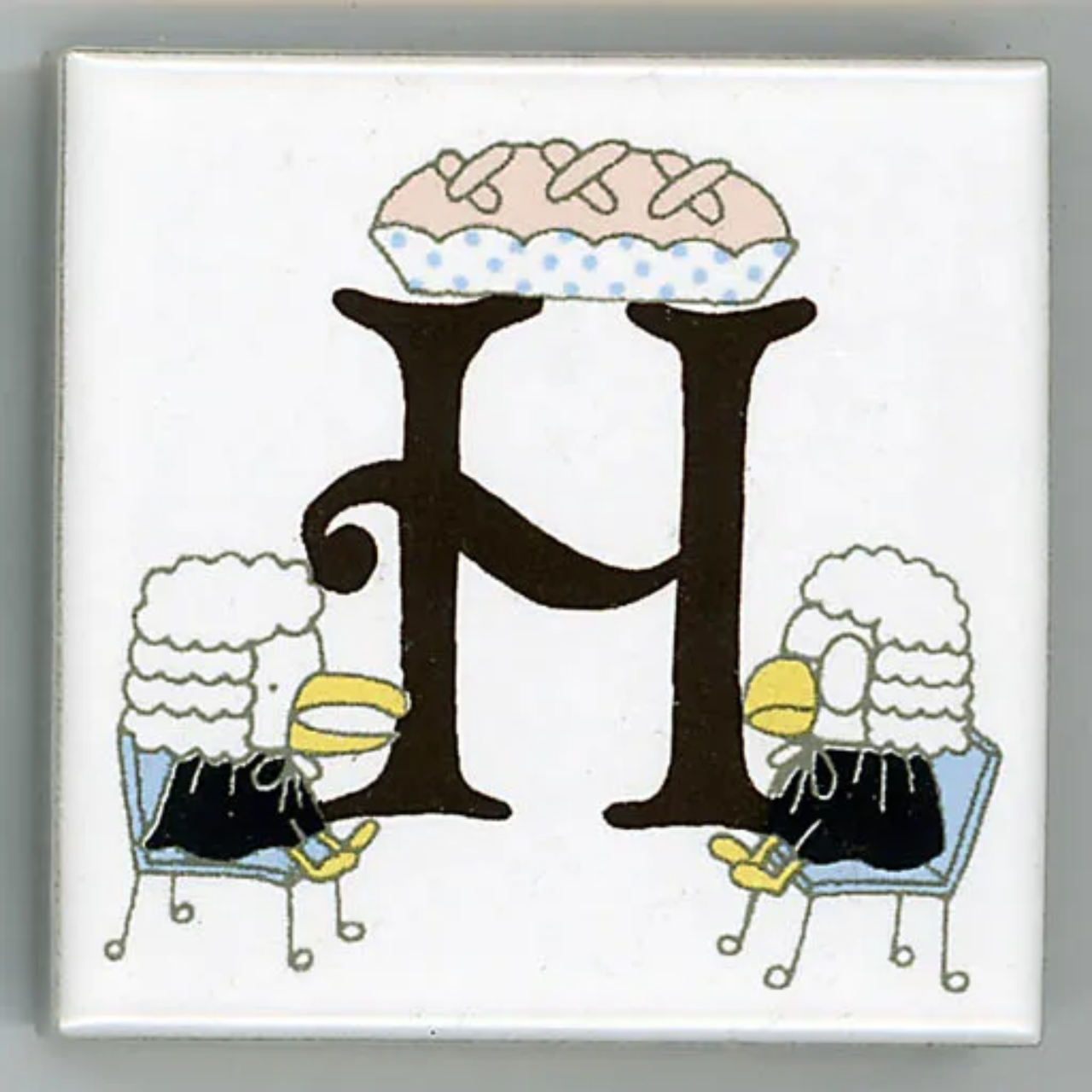 ゼルポティエ アルファベットタイル アリス 45mm シンジカトウ ShinziKatoh 45角