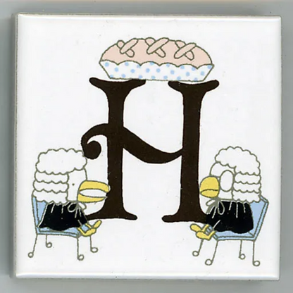 ゼルポティエ アルファベットタイル アリス 45mm シンジカトウ ShinziKatoh 45角