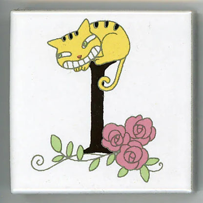 ゼルポティエ アルファベットタイル アリス 45mm シンジカトウ ShinziKatoh 45角