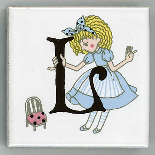 ゼルポティエ アルファベットタイル アリス 45mm シンジカトウ ShinziKatoh 45角