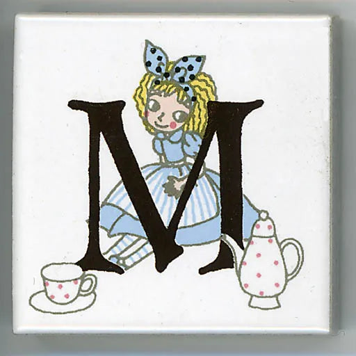 ゼルポティエ アルファベットタイル アリス 45mm シンジカトウ ShinziKatoh 45角