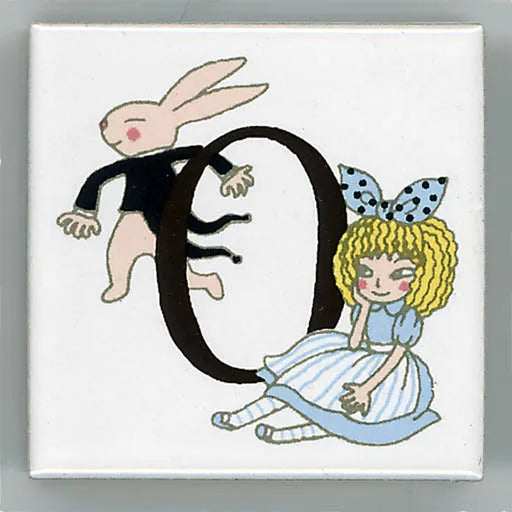 ゼルポティエ アルファベットタイル アリス 45mm シンジカトウ ShinziKatoh 45角