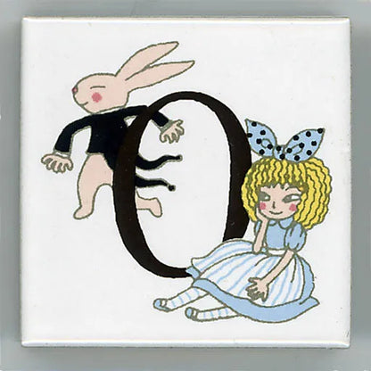 ゼルポティエ アルファベットタイル アリス 45mm シンジカトウ ShinziKatoh 45角