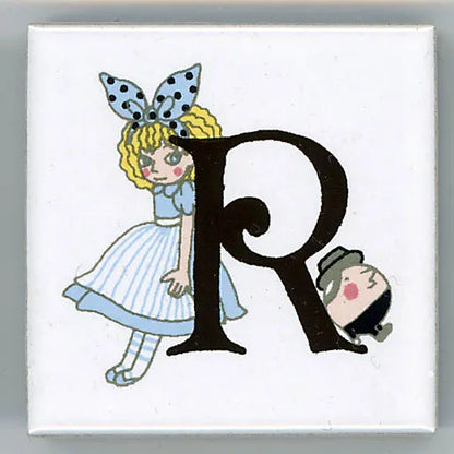 ゼルポティエ アルファベットタイル アリス 45mm シンジカトウ ShinziKatoh 45角