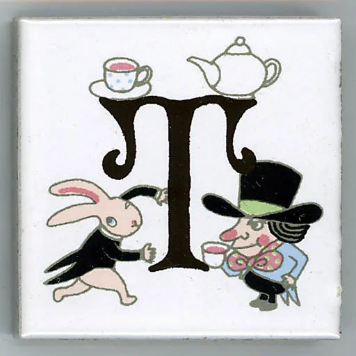 ゼルポティエ アルファベットタイル アリス 45mm シンジカトウ ShinziKatoh 45角