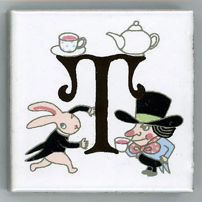 ゼルポティエ アルファベットタイル アリス 45mm シンジカトウ ShinziKatoh 45角