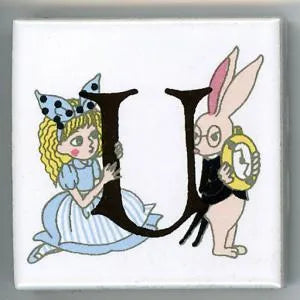 ゼルポティエ アルファベットタイル アリス 45mm シンジカトウ ShinziKatoh 45角