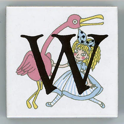 ゼルポティエ アルファベットタイル アリス 45mm シンジカトウ ShinziKatoh 45角