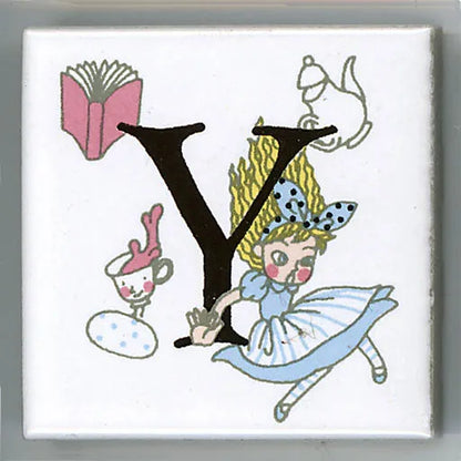 ゼルポティエ アルファベットタイル アリス 45mm シンジカトウ ShinziKatoh 45角