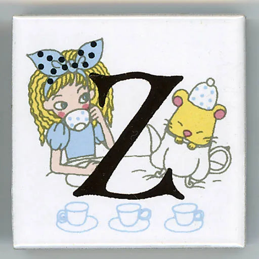 ゼルポティエ アルファベットタイル アリス 45mm シンジカトウ ShinziKatoh 45角