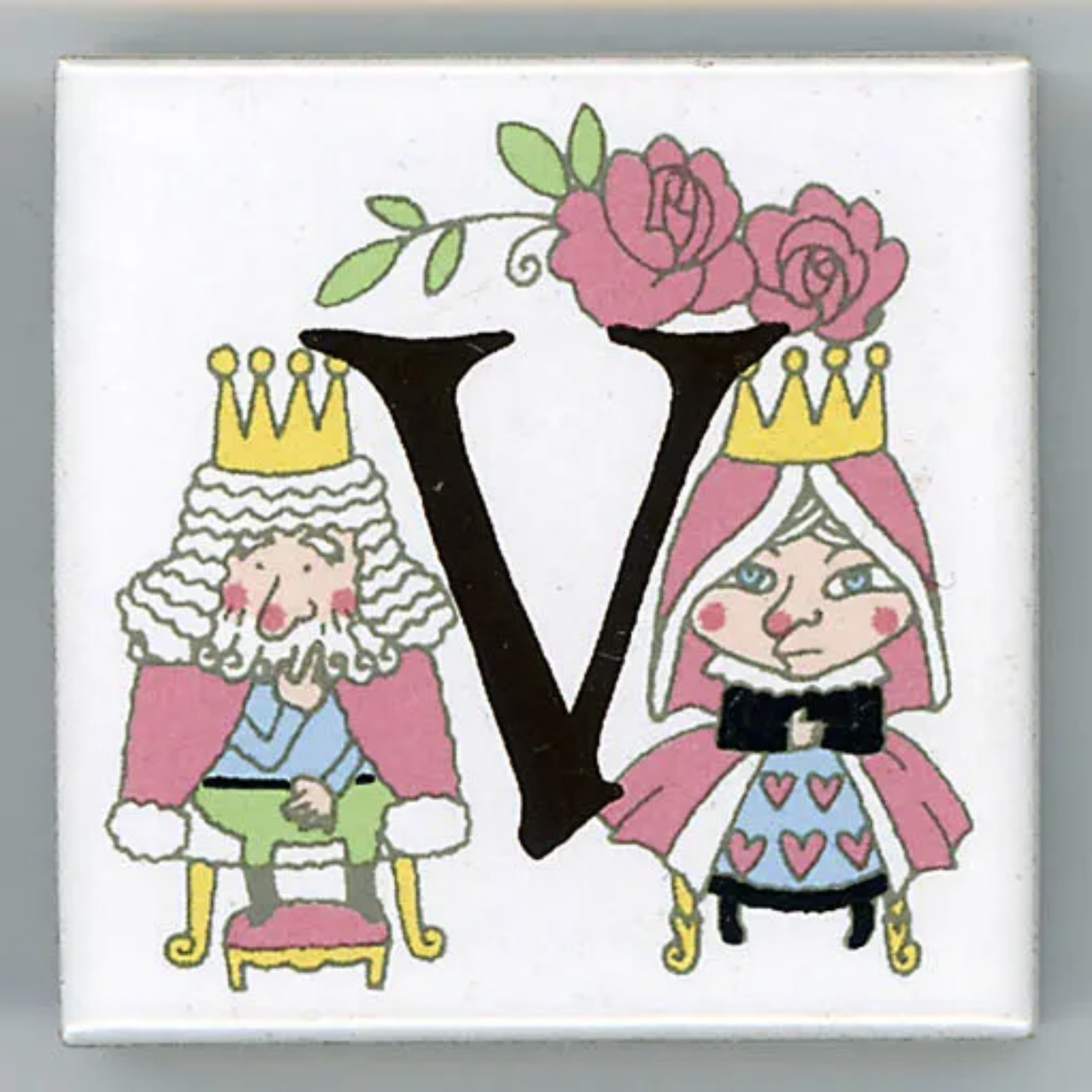 ゼルポティエ アルファベットタイル アリス 45mm シンジカトウ ShinziKatoh 45角