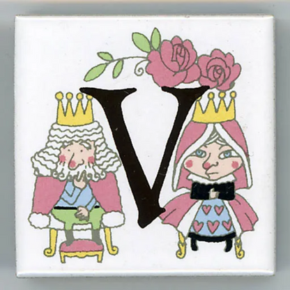 ゼルポティエ アルファベットタイル アリス 45mm シンジカトウ ShinziKatoh 45角