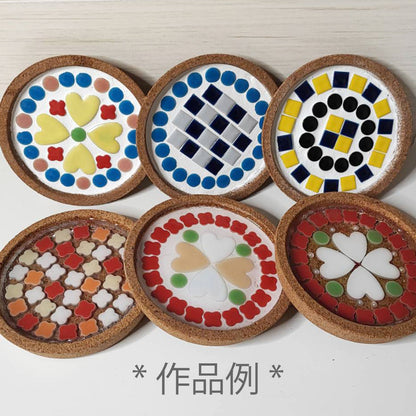 モザイクタイル【花型10mm】選べる単色カラー バラ石 100g(約120個入) 美濃焼タイル 純正品 国産 7色