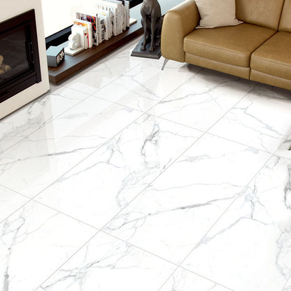 大理石調エレガントタイル Ceramic Marble Elegant (セラミック マーブル エレガント) 600×1200角 (60cm×120cm)磨き仕上げ【ケース販売／2枚入り】床 壁 屋内 玄関 高級感 ｜全6色展開