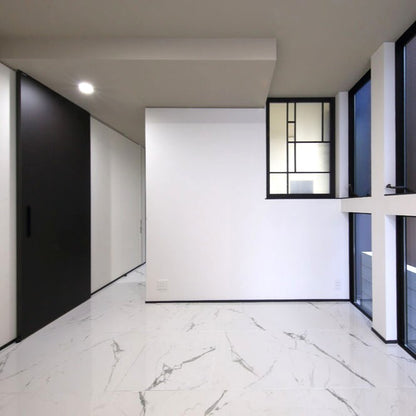 大理石調タイル Ceramic Marble Indus (セラミック マーブル インダス) 600×1200角 (60cm×120cm)磨仕上げ【ケース販売／2枚入り】床 壁 屋内 玄関 商業空間 高級感 ｜全2色展開