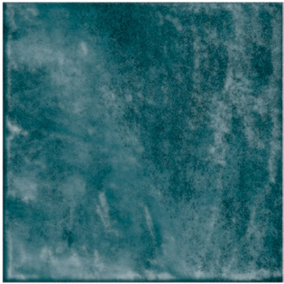 土の温もりLuna G (ルナ G)インテリアタイル 150角 (15cm×15cm)ブライト仕上げ【ケース販売／44枚入り】屋内壁  キッチン トイレ お洒落 ｜全8色展開