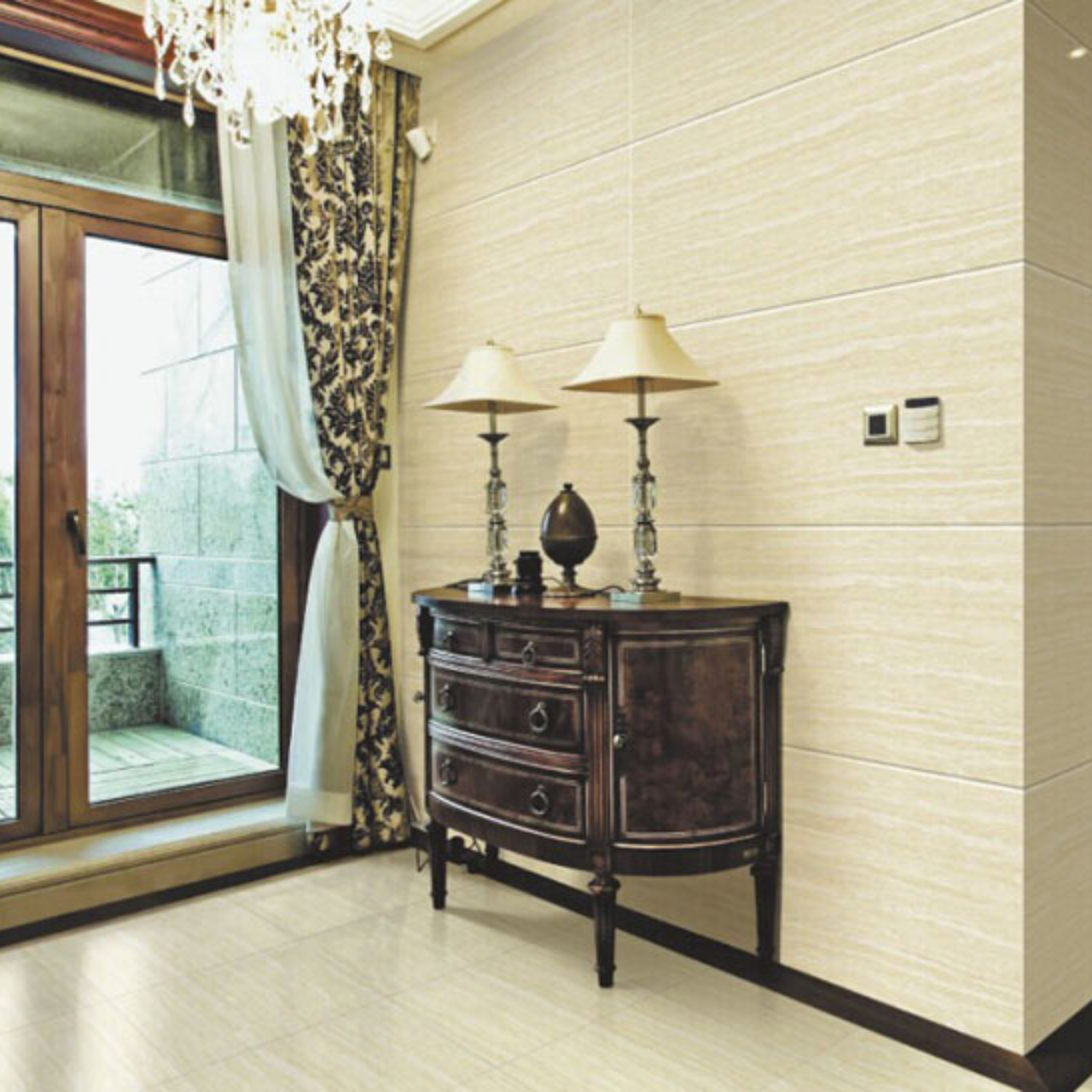 600×1200角 (60cm×120cm) 高級感漂う光沢タイル Vatican Ceraserpeggiante (バチカン/セラセルベジャンテ) 磨き仕上げ【ケース販売／2枚入り】屋内床 屋内壁 モダン ラグジュアリー｜全3色展開