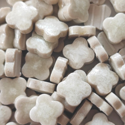 モザイクタイル【花型10mm】選べる単色カラー バラ石 100g(約120個入) 美濃焼タイル 純正品 国産 7色