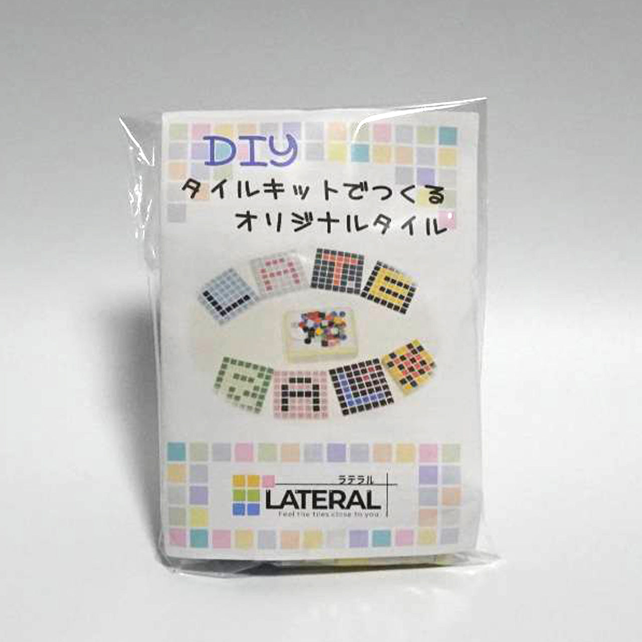 【A〜Z自由に作れる】DIYモザイクタイルキット｜ピンク＆グレーセット｜コースター・飾り・アートに最適｜初心者OK｜工作・クラフト・手作りギフトにも！