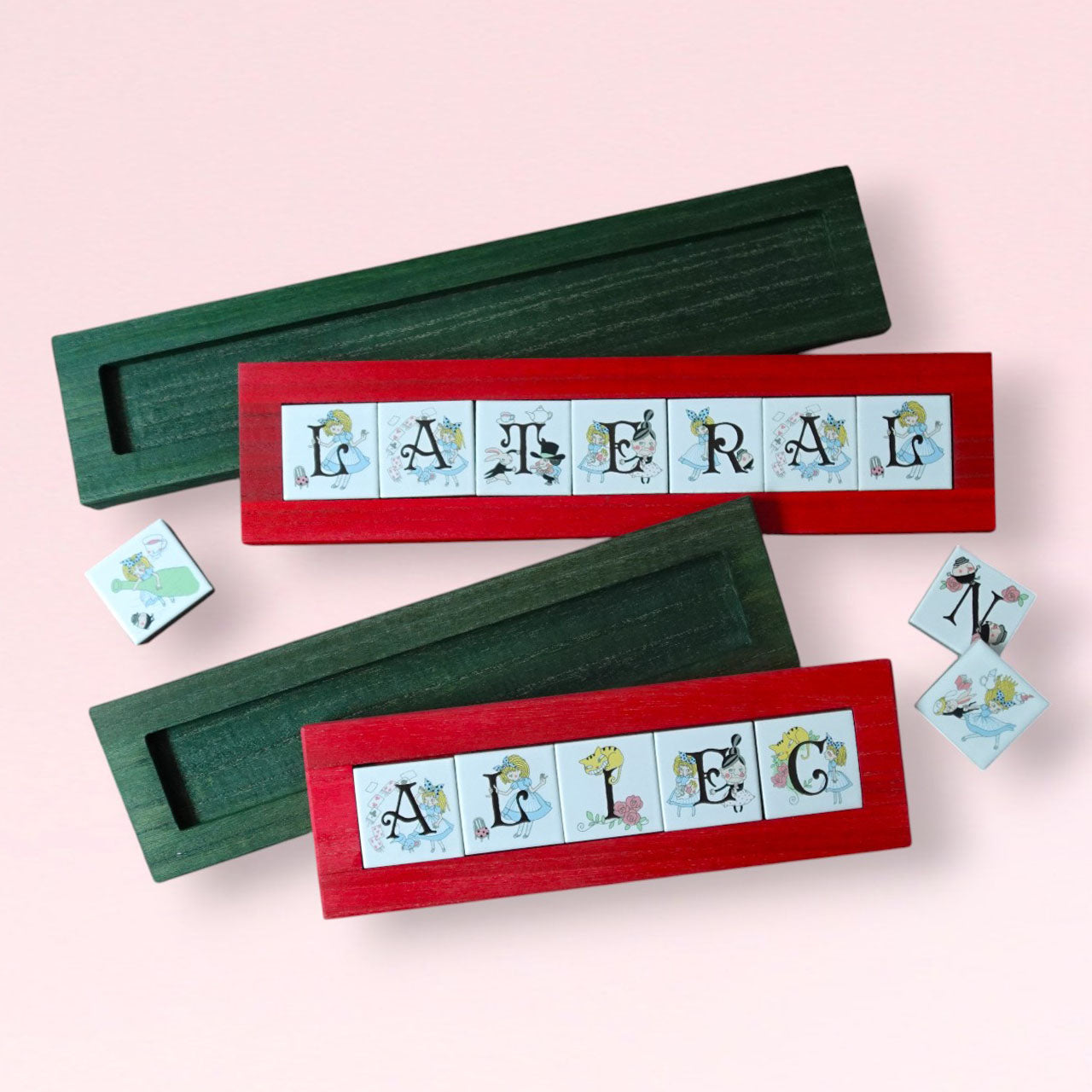 ゼルポティエ アルファベットタイル アリス 45mm シンジカトウ ShinziKatoh 45角