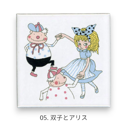 ゼルポティエ アルファベットタイル アリス 45mm シンジカトウ ShinziKatoh 45角