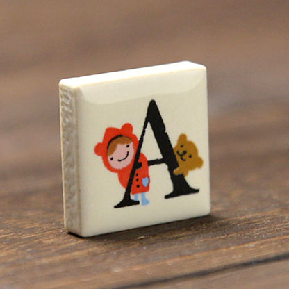 ゼルポティエ アルファベット ピチタイル 22mm シンジカトウ ShinziKatoh 22角