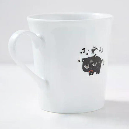 ゼルポティエ シンジカトウ の イラストがかわいい美濃焼マグカップ 350ml 日本製 Shinzi katoh