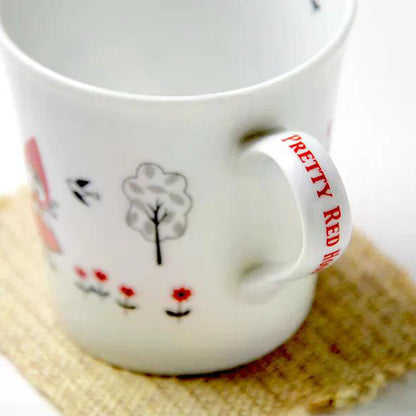 ゼルポティエ シンジカトウ の イラストがかわいい美濃焼マグカップ 350ml 日本製 Shinzi katoh